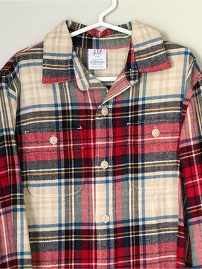 Gap Plaid Flannel Shirt NWT